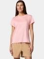 tricou pentru sport, cu maneci scurte pt. femei Columbia Bluevista Hill Short Sleeve Crew roz 1