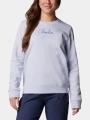 pulover pt. femei Columbia Beaumount Graphic Crew albastru 1