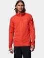 pulover polar pt. barbati Columbia Essential Hike Grid Fleece Full Zip rosu 1
