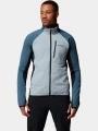 pulover polar pt. barbati Columbia Arctic Chest Hybrid Full Zip albastru 1