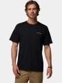 tricou cu maneci scurte pt. barbati Columbia CSC Logo Back Tee negru 1