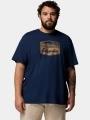 tricou cu maneci scurte pt. barbati Columbia CSC Seasonal Graphic Tee albastru inchis 1