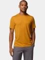 tricou pentru sport, cu maneci scurte pt. barbati Columbia Parsons Point  Short Sleeve Logo Tee portocaliu 1
