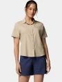 camasa cu maneci scurte pt. femei Columbia Silver Ridge Utility II Short Sleeve Shirt nisip 1