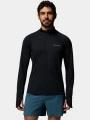 tricou cu maneci lungi, pentru sport pt. barbati Columbia Stealth Spring Long Sleeve Half Zip Tee negru 1