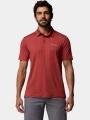 tricou cu guler pt. barbati Columbia Parsons Point Polo rosu 1