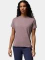 tricou cu maneci scurte pt. femei Columbia Parsons Point Back Graphic Tee violet 1