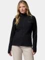 pulover cu gluga pt. femei Columbia Star Valley Hooded Full Zip negru 1