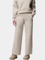 pantaloni lungi pt. femei Columbia Amazesweats Heavyweight Pant nisip 1